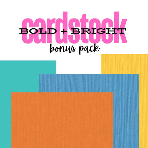 Bold + Bright Cardstock Pack