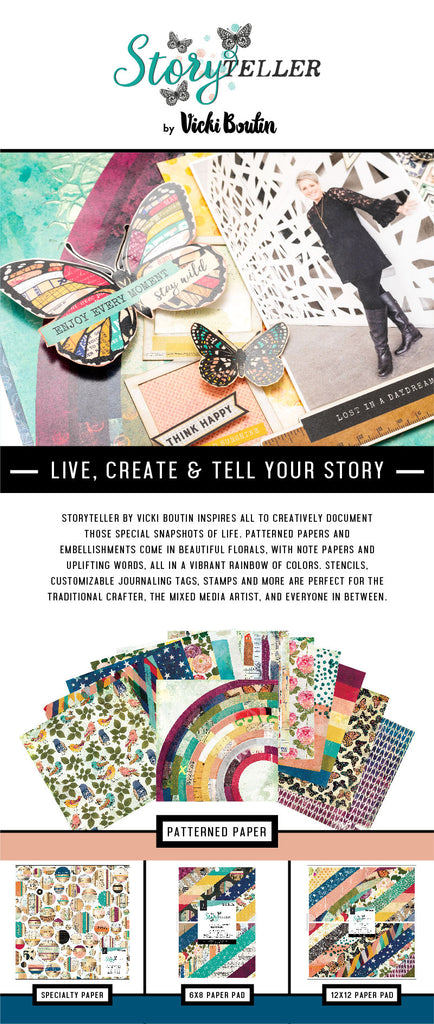 New Storyteller Collection By Vicki Boutin for American Crafts!