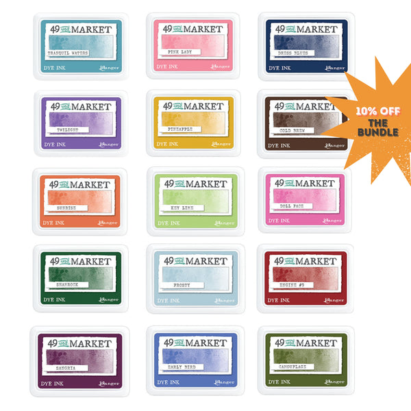 49 & MARKET - RANGER INK - Dye Ink Pad - BUNDLE 2 - CANADA SHIPPING ONLY!!