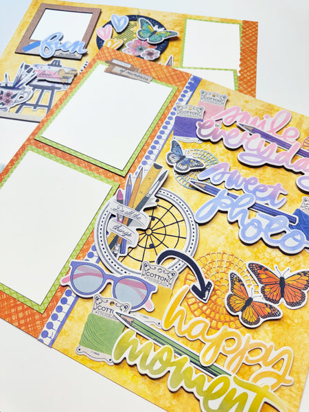 Artful Moments Class Friday 3 pm at Kaitlyn's Crop