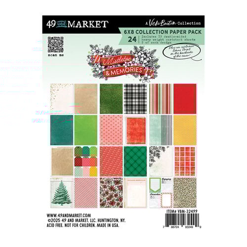 Mistletoe and Memories 6x8 Paper Pack - US ONLY!!