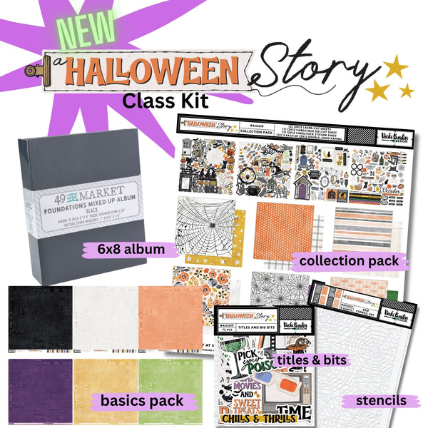 PREORDER!! A Halloween Story CLASS KIT - CANADA SHIPPING ONLY!!