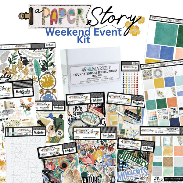 PREORDER!! A Paper Story Workshop Class Kit - CANADA SHIPPING ONLY!!