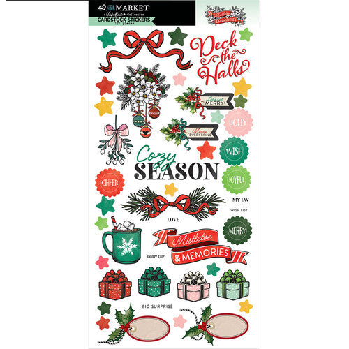 Mistletoe and Memories Cardstock Sticker - US ONLY!!