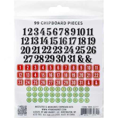 Mistletoe and Memories Chipboard Bits - US ONLY!!