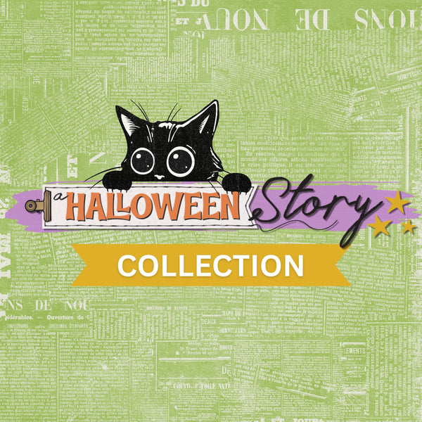 PREORDER!! A Halloween Story Stamp Set - US SHIPPING ONLY!!