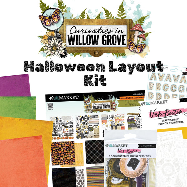 Curiosities in Willow Grove Halloween Layout Workshop- Pre-Order