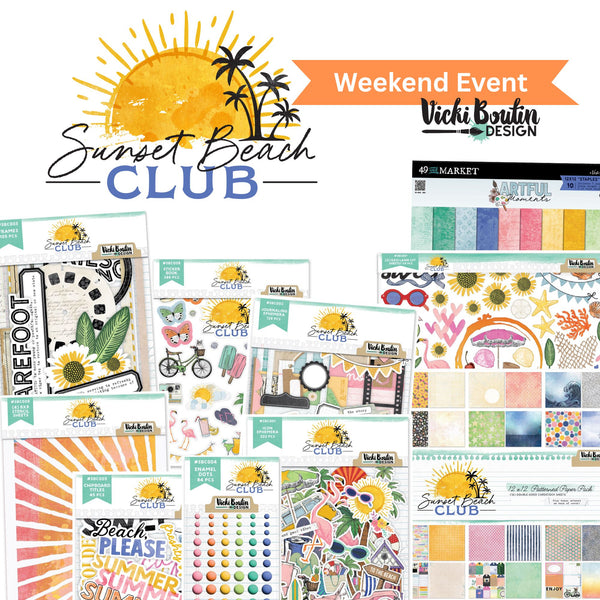 PREORDER!!! Sunset Beach Club Workshop Class Kit - US SHIPPING ONLY!!