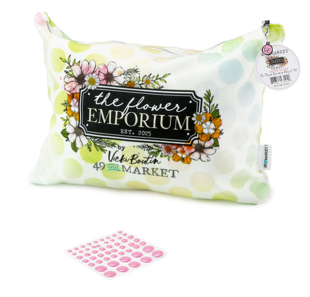 Flower Emporium Zippered Tote- Limited Edition