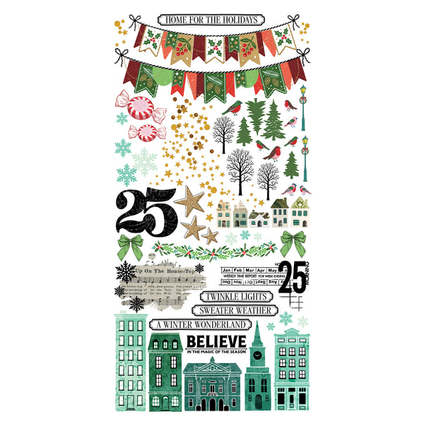 PREORDER!! Holiday Market Co RUB-ONS - CANADA SHIPPING ONLY!!