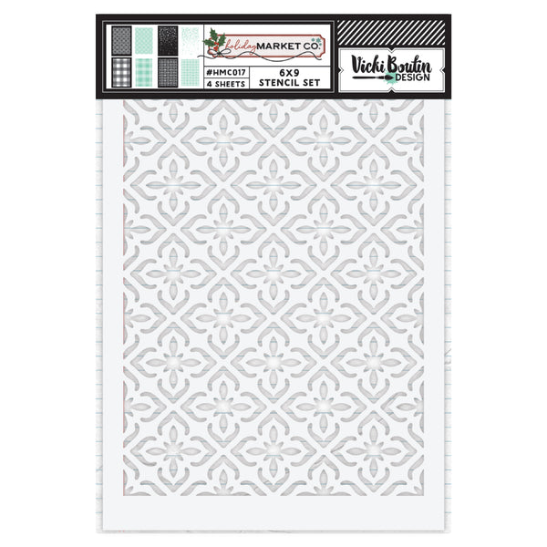 PREORDER!! Holiday Market Co STENCIL SET - CANADA SHIPPING ONLY!!
