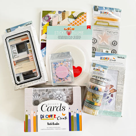 Discover + Create Card Mini Book and Shaker Kit