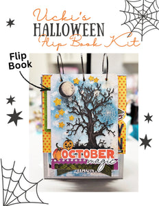 Halloween Flip Book Kit-FLIP STAND SOLD SEPARATELY