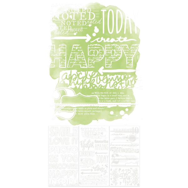 49 and Market IRRESISITBLES Words Rub On - CANADA SHIPPING ONLY!!