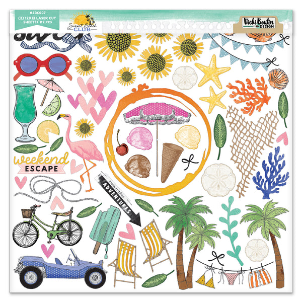PREORDER!!! Sunset Beach Club Workshop Class Kit - US SHIPPING ONLY!!