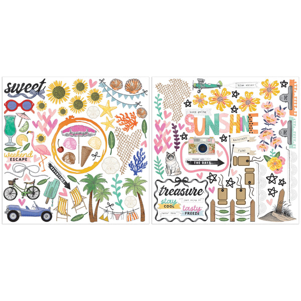 PREORDER!! Sunset Beach Club Laser Cuts-US SHIPPING ONLY!
