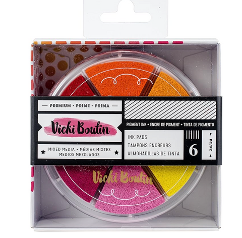 VICKI BOUTIN Color Wheel Pigment Ink- Warm PRE-ORDER