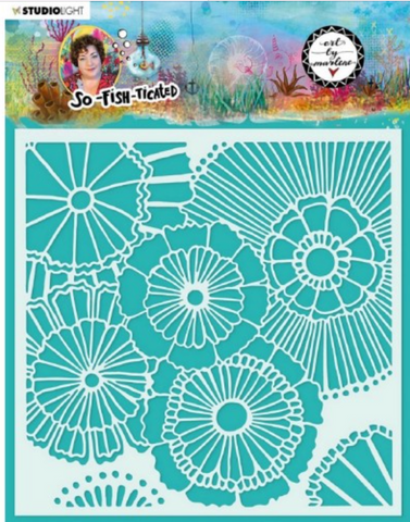 Art by Marlene- Studio Light- Anemones Mask
