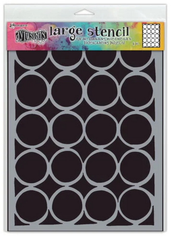 Dylusions Martha's Most Massive Mat Large 9x12 stencil