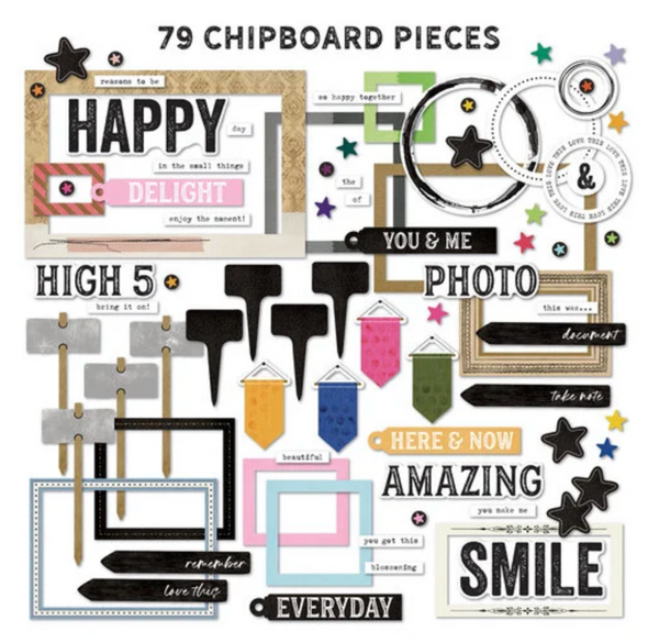 49 and Market Flower Emporium - Chipboard Basics- CANADA ONLY