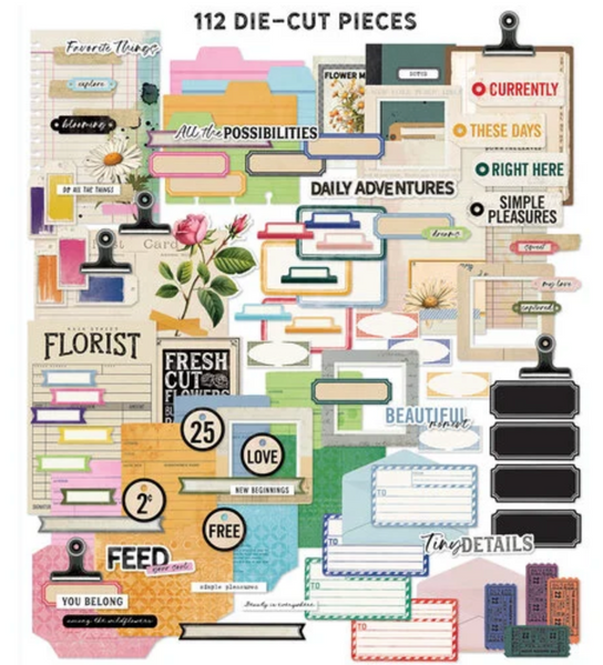 49 and Market Flower Emporium- Journal Die Cuts- Canada ONLY!