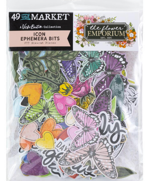 49 and Market Flower Emporium- Icon Die Cuts- Canada ONLY!
