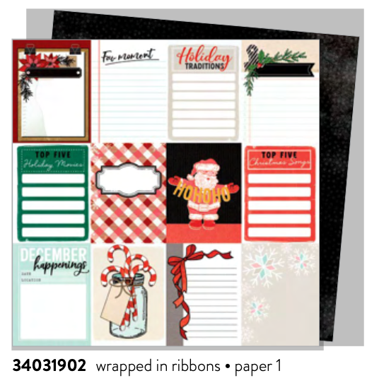 Wrapped in Ribbons Holiday Event Class Kit- Pre-Order