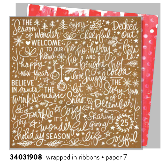 Wrapped in Ribbons Holiday Event Class Kit- Pre-Order