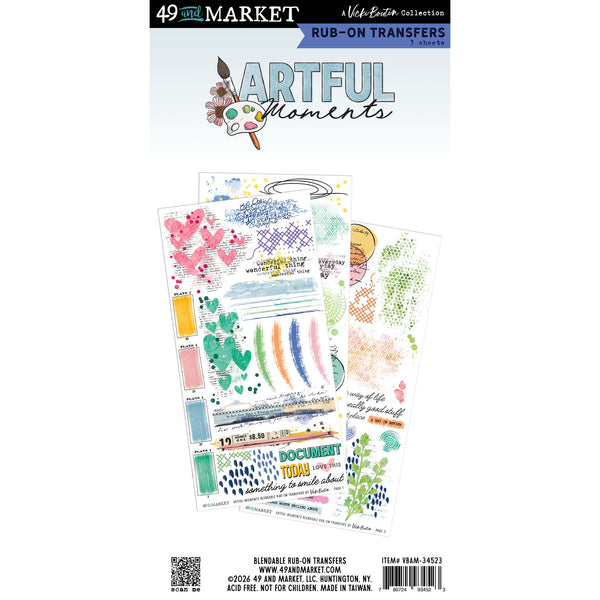 Artful Moments Blendable Rub-ons - US SHIPPING ONLY!!