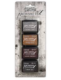 Tim Holtz Distress Archival Ink Kit 3