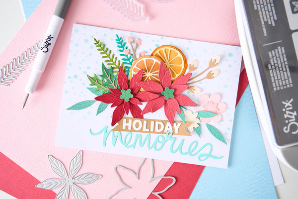 PREORDER!! A6 Stencils - Holiday Layering Stripes - by Vicki Boutin - US SHIPPING ONLY!!