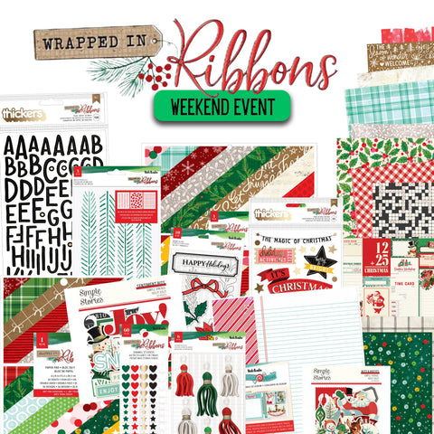 Wrapped in Ribbons Holiday Event Class Kit- Pre-Order