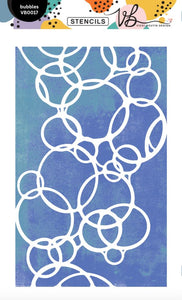 Vicki Boutin Exclusive Stencils Set 3- Bubbles VB017