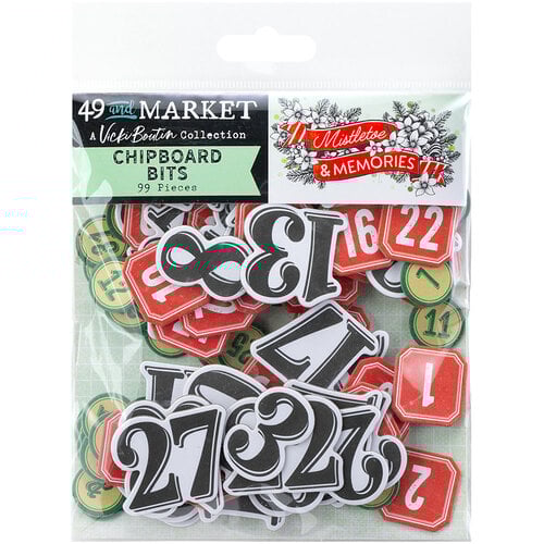 Mistletoe and Memories Chipboard Bits - US ONLY!!