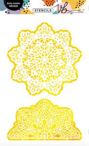 Vicki Boutin Exclusive Stencils Set 3- Doily Mask VB019