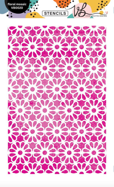 Vicki Boutin Exclusive Stencils- Set 3- Complete Set of 10