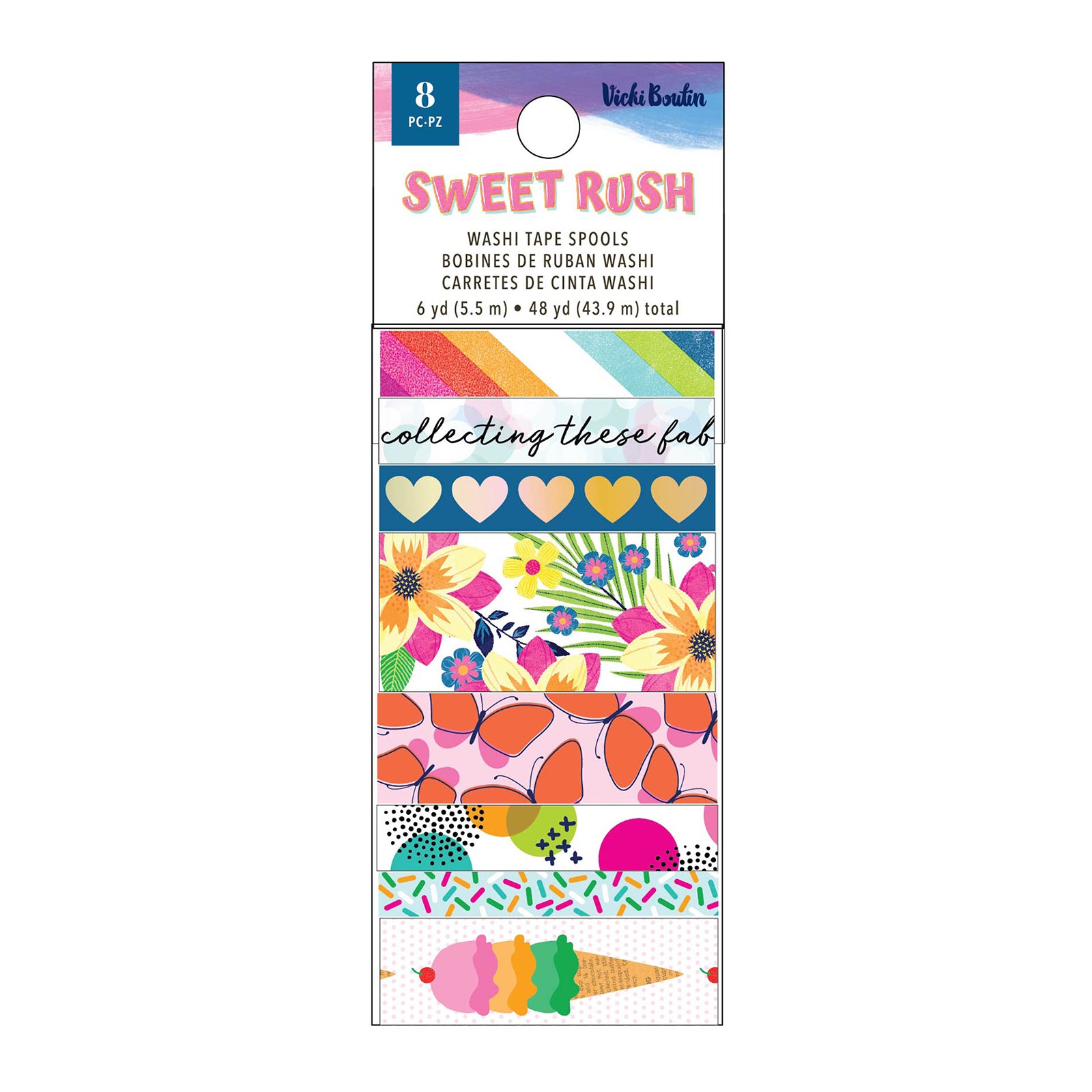 SWEET RUSH Washi Tape-PRE-ORDER