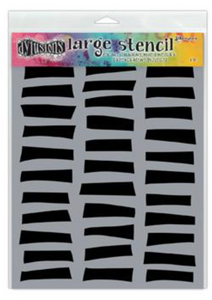 Dylusions Shutters Stencil Large