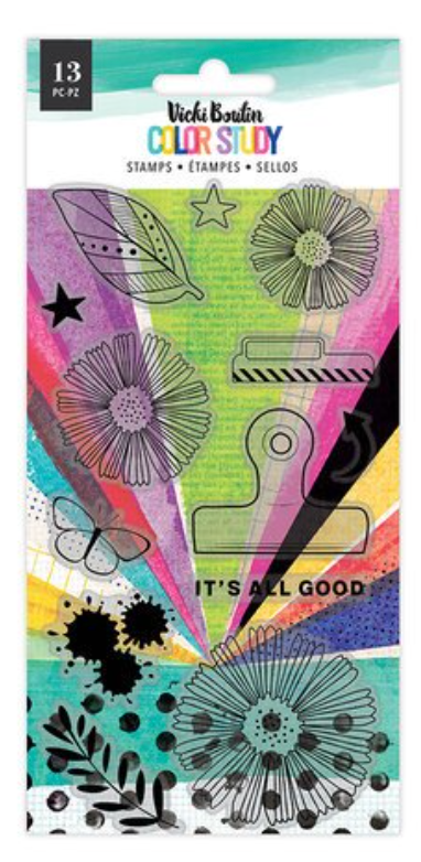 Vicki Boutin Color Study It's All Good Stamp