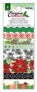 Evergreen and Holly Washi Tape