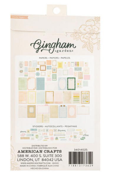Gingham Garden Paperie Pack