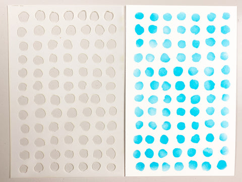 Vicki Boutin Exclusive Stencils- Dots 6x9